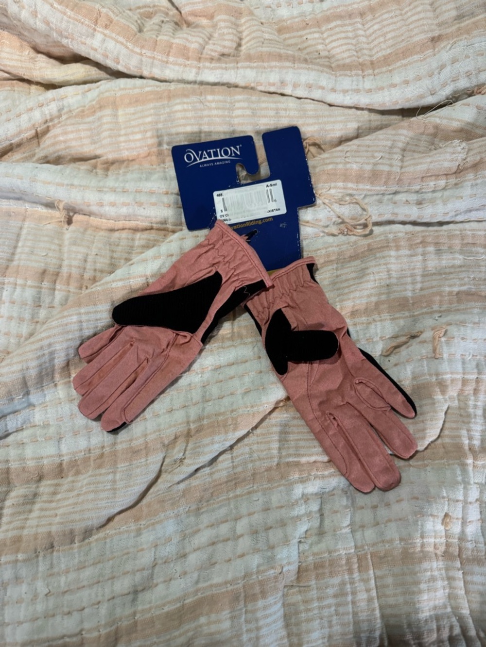 Ovation Kids Riding Gloves - Picture 2 of 2